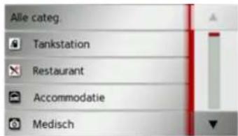 Alle categ. Tankstation Restaurant Accommodatie Medisch