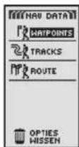 COBRA GPS100 - Individuele tracks wissen - 1