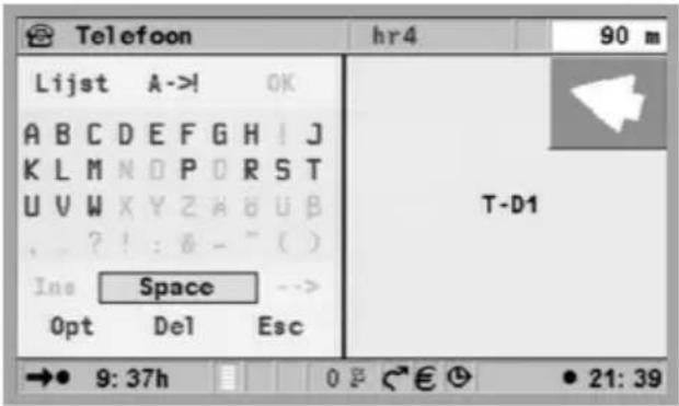 VDO DAYTON MS 5400 XL - Bellen vanuit het telefoonboek - 1