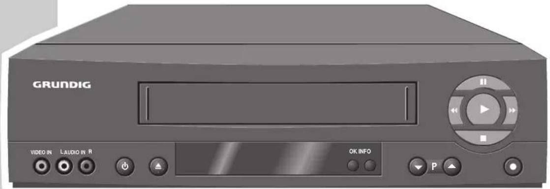 GRUNDIG VIDEO IN LAUDIO IN R OK INFO P