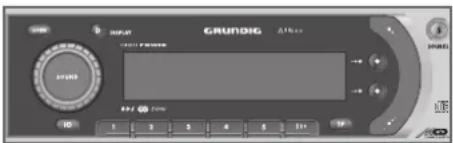 GRUNDIG AI/TV 10 1 2 3 4 5 6 +/-