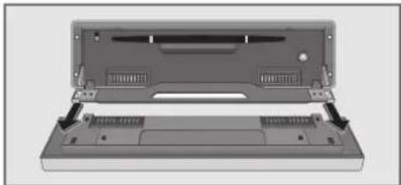 GRUNDIG ALLIXX SCD 5490 RDS - Frontpaneel verwijderen - 1