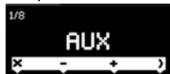 JUNG RADCD508 - AUX input - 1