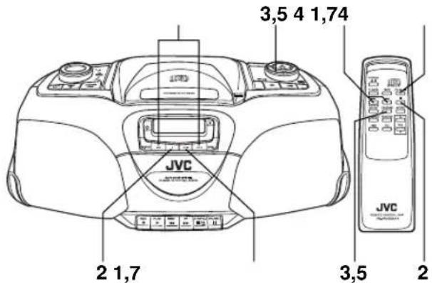JVC RC-BX530SL - Programma-weergave - 1
