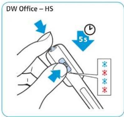 SENNHEISER DW Series - De richting van de volumeregeling wijzigen - 1