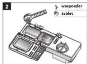 2 waspoeder tablet