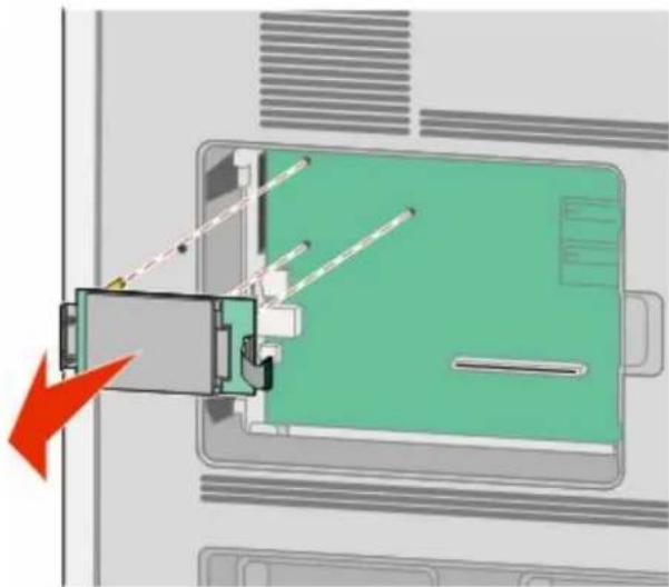 TOSHIBA E-Studio 430S - Een flashgeheugenkaart of firmwarekaart installeren - 11