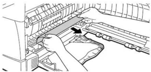 TOSHIBA E-Studio 151 - A: Papierstoring in het invoergedeelte - 3