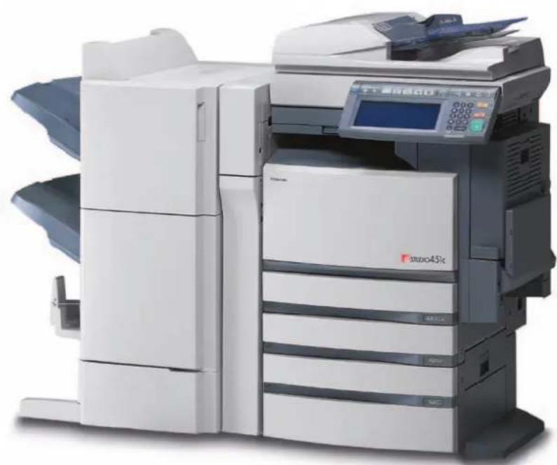 TOSHIBA E-Studio 603 - Verkorte handleiding - 1