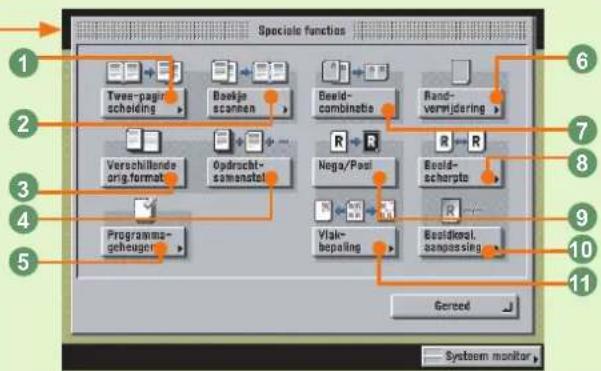 graph TD A["Tweer-page scheduling"] --> B["Boedje scannen"] B --> C["Beeld-combinate"] C --> D["Rand-verwijdering"] D --> E["Beeld-scherpte"] E --> F["Viaak-bepaling"] F --> G["Beidiksel. aanpassing"] G --> H["Programma-geheuer"] H --> I["Verschilende orig.format"] I --> J["Opdrucht-samenstol"] J --…