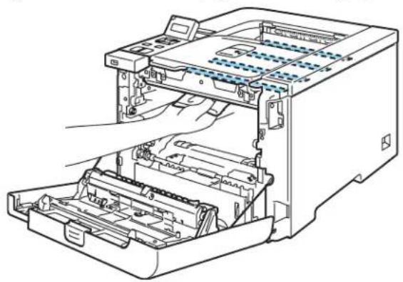 BROTHER HL-4050 - De binnenkant van de scannervensters reinigen - 7