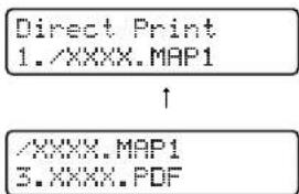 Direct Print 1./XXXX.MAP1 ↑ /XXXX.MAP1 3.XXXX.PDF