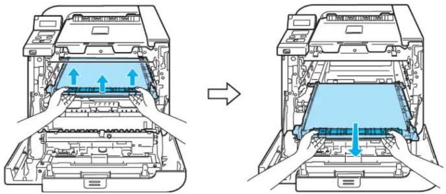 BROTHER HL-4050 - De doos voor afgewerkte toner vervangen - 6