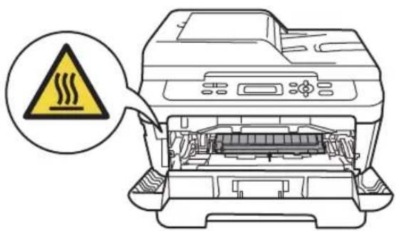 BROTHER DCP-7057W - De drumeenheid reinigen - 9