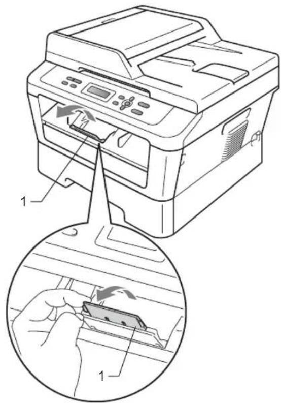 BROTHER DCP-7057W - Papier in de standaardpapierlade plaatsen - 5