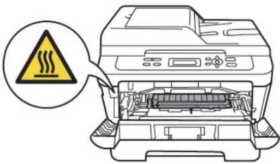 BROTHER DCP-7057W - De tonercartridge vervangen - 2
