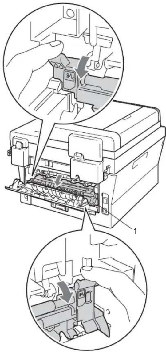 BROTHER DCP-7057W - Papier is vastgelopen aan de achterkant van de machine - 6