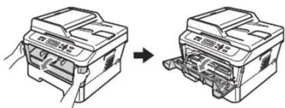 BROTHER DCP-7057W - De tonercartridge vervangen - 1