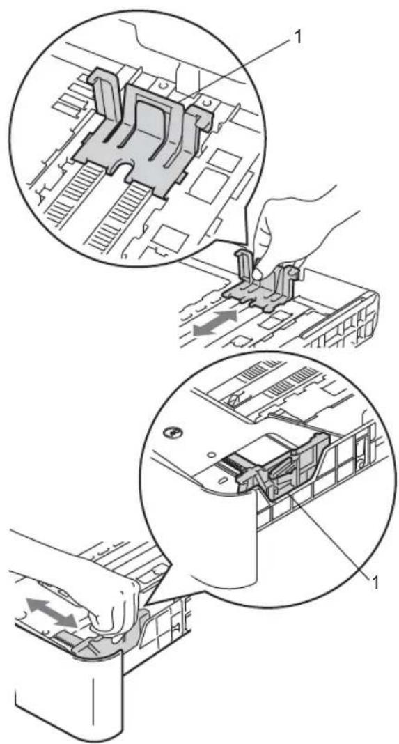 BROTHER DCP-7057W - Papier in de standaardpapierlade plaatsen - 2