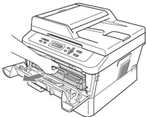 BROTHER DCP-7057W - Papier is vastgelopen aan de achterkant van de machine - 3