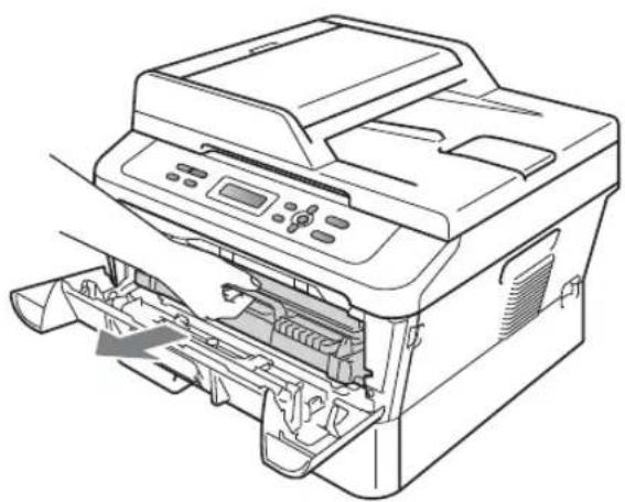 BROTHER DCP-7057W - De primaire corona reinigen - 4