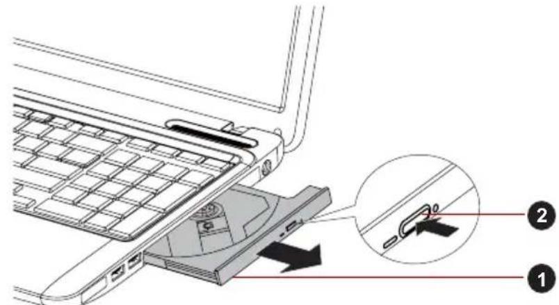 TOSHIBA Satellite L655D - Schijven laden - 1