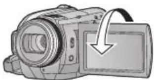 PANASONIC HDC-HS100E - Opnemen en tegelijk het opnamebeeld laten zien - 1