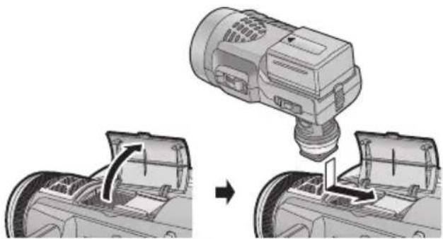 PANASONIC HDC-HS100E - Accessory shoe - 1