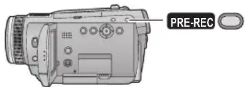 PANASONIC HDC-HS100E - Druk op PRE-REC. - 1