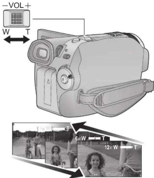 PANASONIC HDC-HS100E - ■ Over het scherpstelgebied - 1