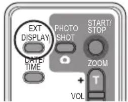 PANASONIC HDC-HS100E - ■ Scherminformatie weergeven op de televisie - 1