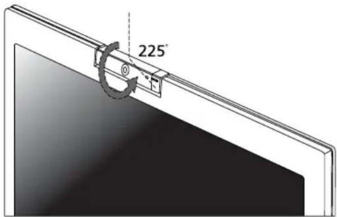 ACER Aspire 9424 - De Acer OrbiCam draaien - 1