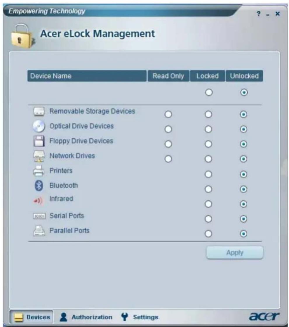 ACER Aspire 9424 - Acer eDataSecurity Management (voor geselecteerde modellen) - 5