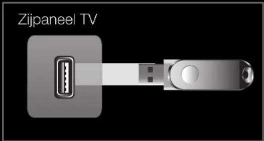 SAMSUNG UE32D4003 - □ Een USB-apparaat aansluiten - 1