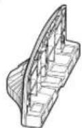 SAMSUNG HG46EB675 - Componenten van voet - 4