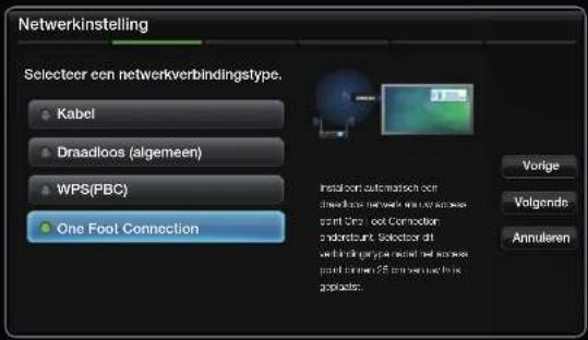 SAMSUNG UE55D6530 - Instellen voor gebruik van One Foot Connection - 1