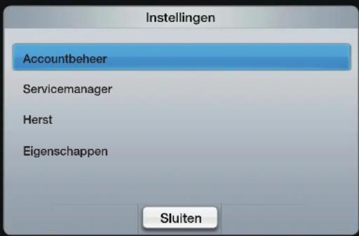 SAMSUNG UE55D6530 - • Accountbeheer - 3
