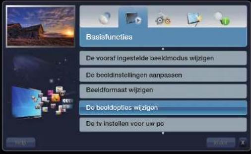 SAMSUNG UE55D6530 - ☐ Het e-Manual weergeven - 2