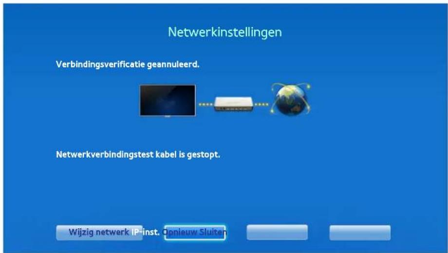 SAMSUNG UE55F6750 - Kabelnetwerk instellen - 3