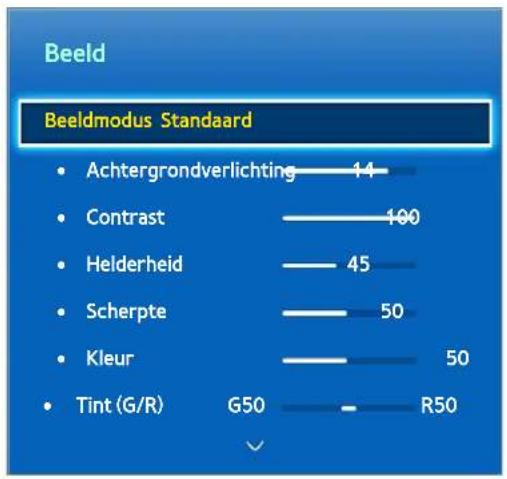 SAMSUNG UE55F6750 - De beeldmodus wijzigen - 1