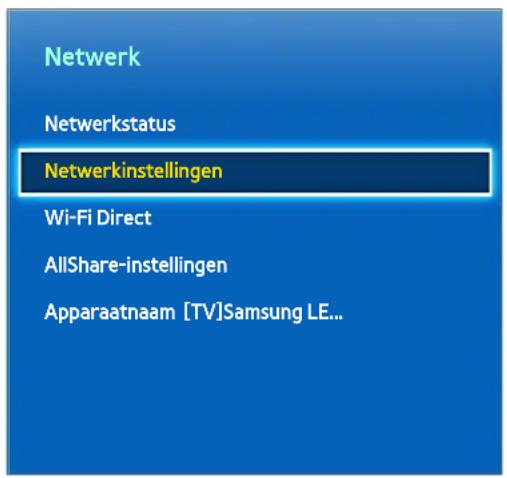 SAMSUNG UE50F6650 - Draadloos netwerk instellen - 1