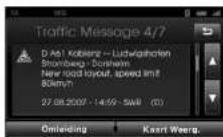 KIA 2010 Navigation - Info over route - 2