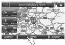 KIA 2010 Navigation - Kaart gebruiken - 3