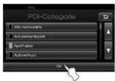 KIA 2010 Navigation - POI-Categorie - 3