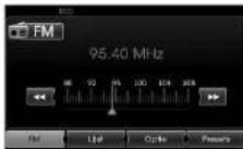 KIA 2010 Navigation - Luisteren naar radiostations - 1