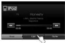 KIA 2010 Navigation - Muziek zoeken iPod - 1