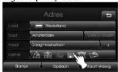 KIA 2010 Navigation - Adressen opzoeken - 7