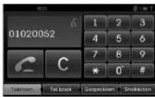 KIA 2010 Navigation - Voorbeeld 2: Opbellen - 2