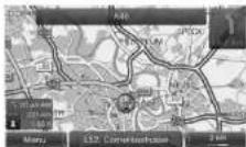KIA 2010 Navigation - Gebruik van het kaartmenu - 1