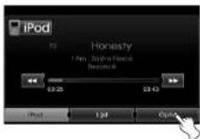 KIA 2010 Navigation - audiobooks instellen iPod - 1